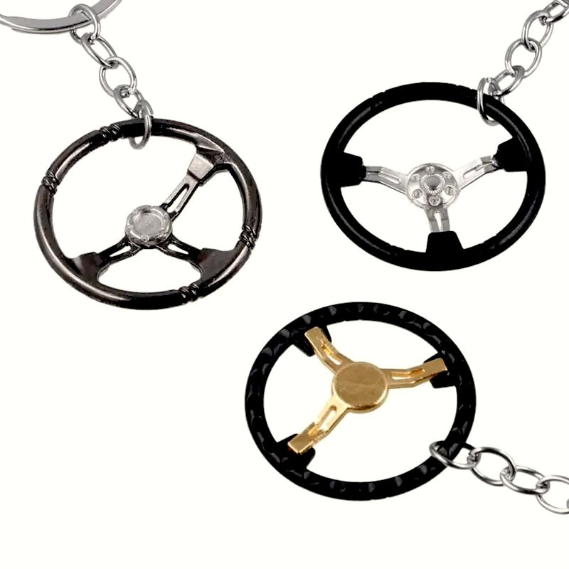 JDM Steering Wheel Key Chain