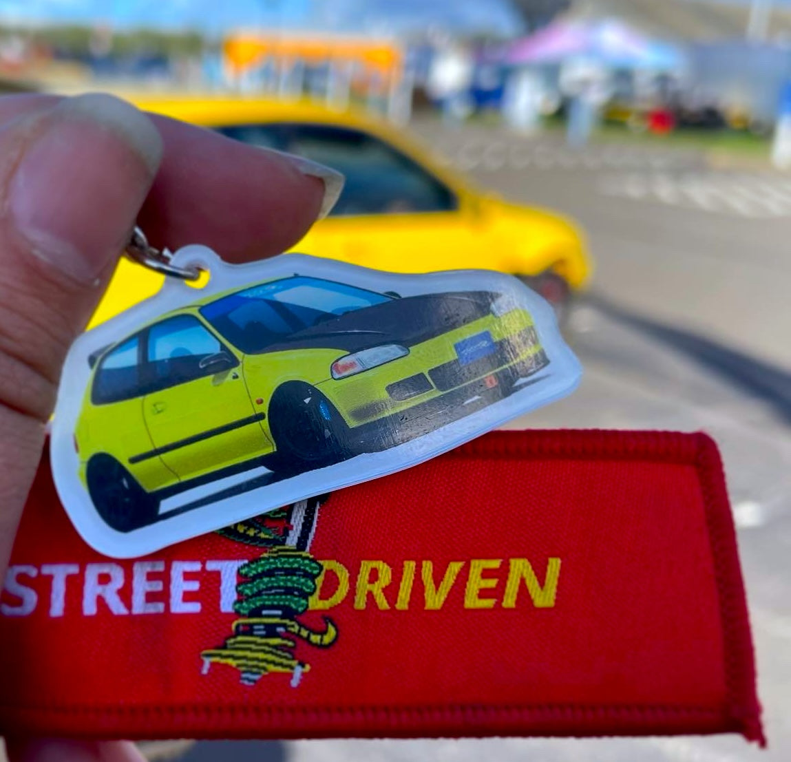 90s Honda Keychain