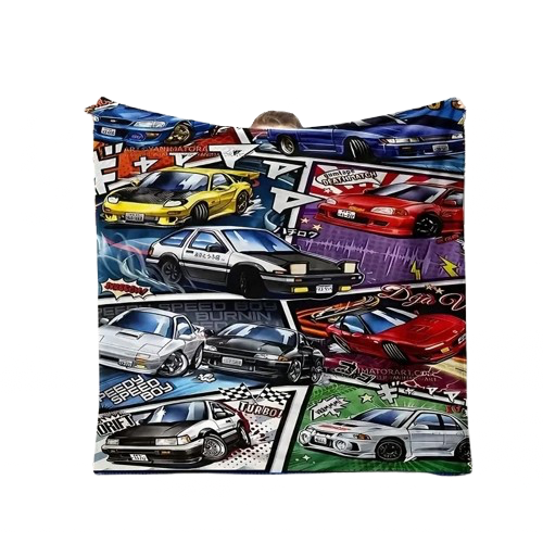 JDM Legends Style Fleece Blanket