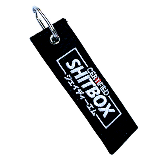 Embroidered ShitBox Tag