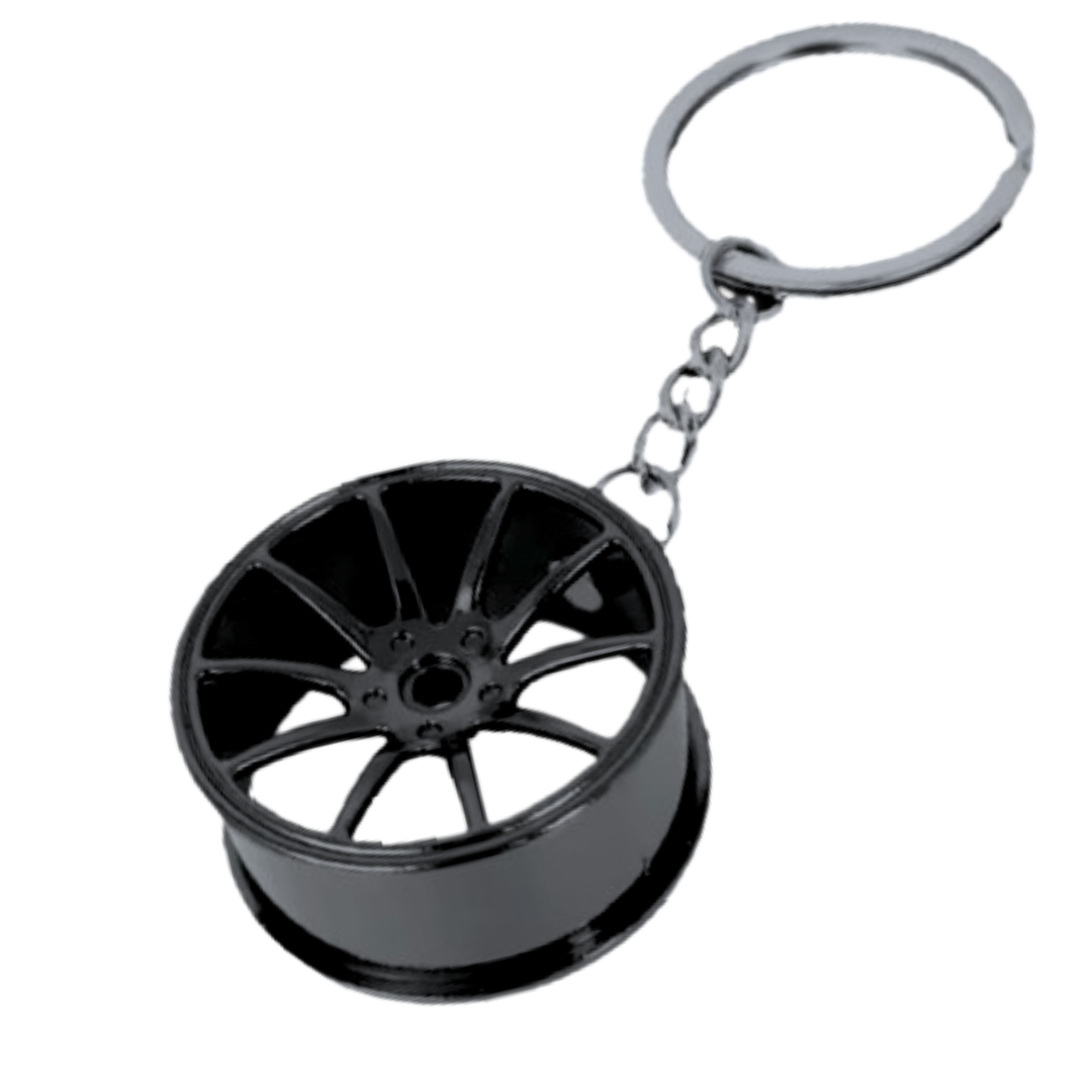 Tuner Rim Keychain