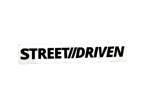 Street Driven Logo Decal