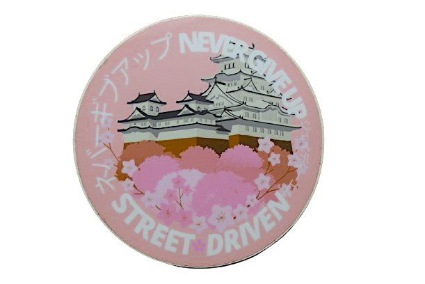 Street Driven Japan Badge Sticker