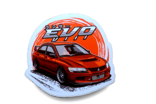 Mitsubishi EVO8 Sticker