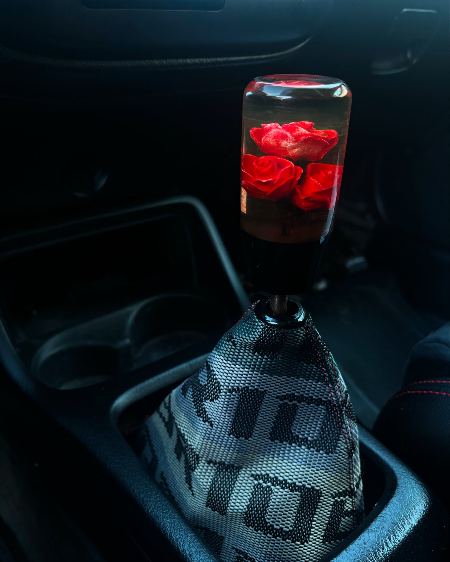 Short Flower shift knob