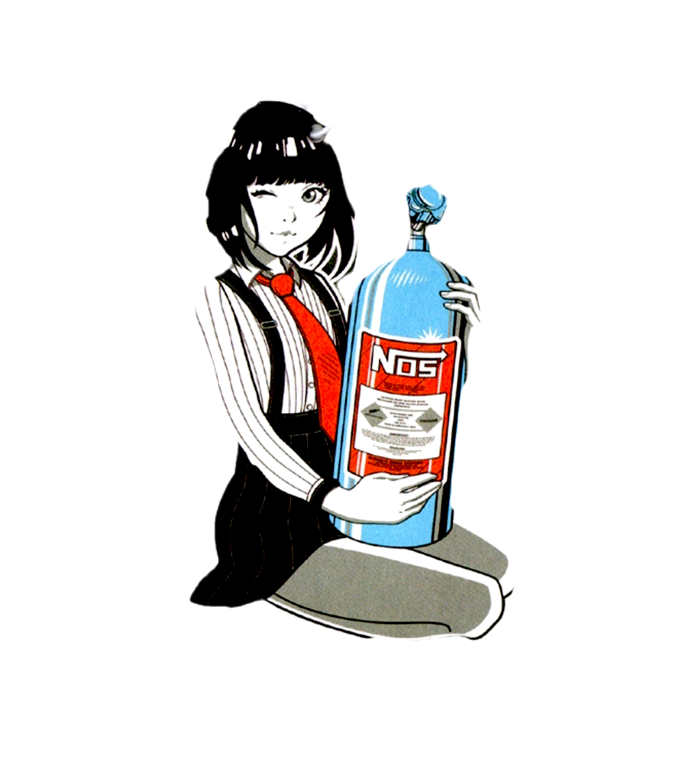 JDM Girl Anime Air Freshener