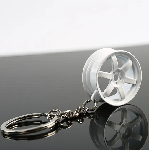 JDM Te37 Rim Keychain