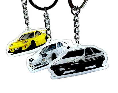 AE 86 Keychain