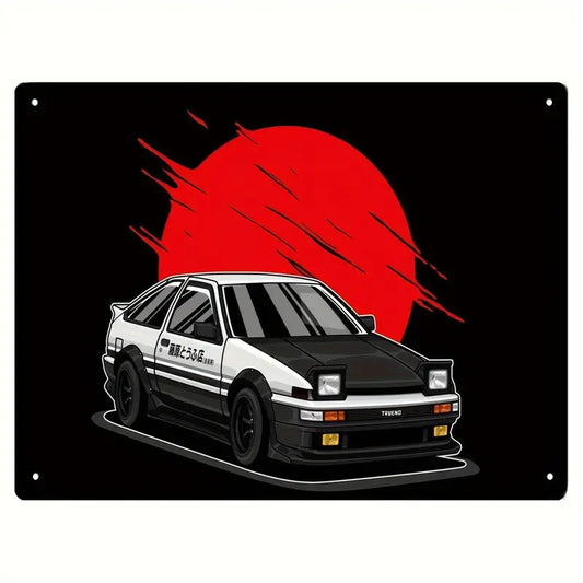 AE86 Metal Art