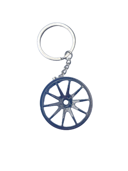 Tuner Rim Keychain