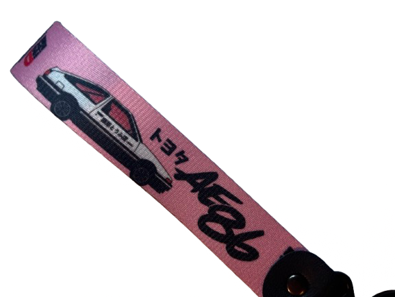 Pink AE86 Jet Tag